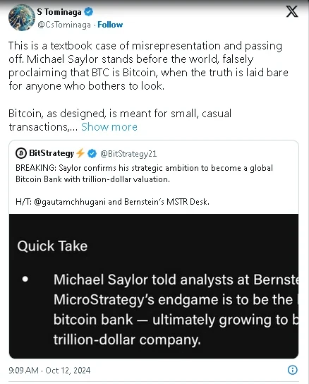 خیانت مایکل سیلور به اصول کریپتو ها