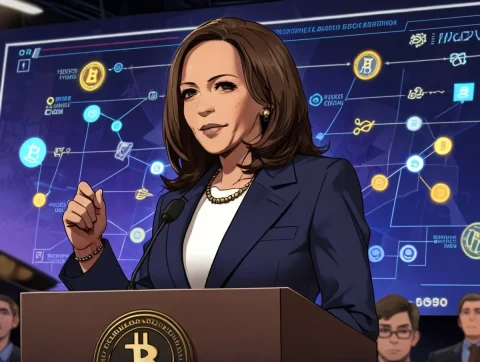 اهدای 11 میلیون دلار ریپل XRP به کامالا هریس