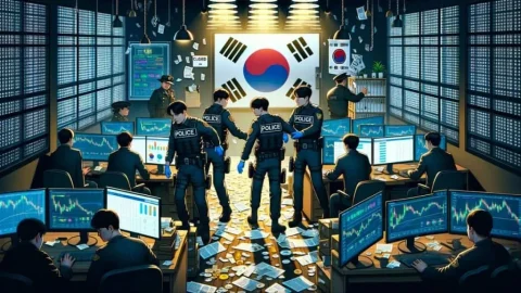 بازداشت ۲۵ نفر به اتهام کلاهبرداری رمزارزی در کره جنوبی