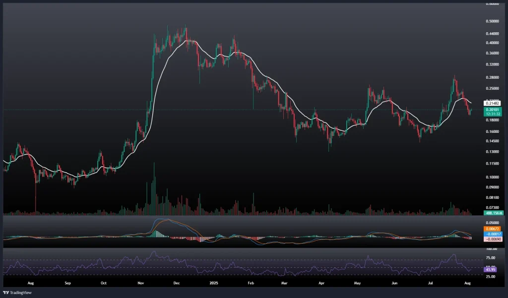تحلیل و پیش بینی قیمت دوج کوین 13 مرداد 1404