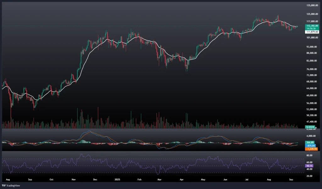 تحلیل و پیش بینی قیمت بیت کوین 19 شهریور 1404
