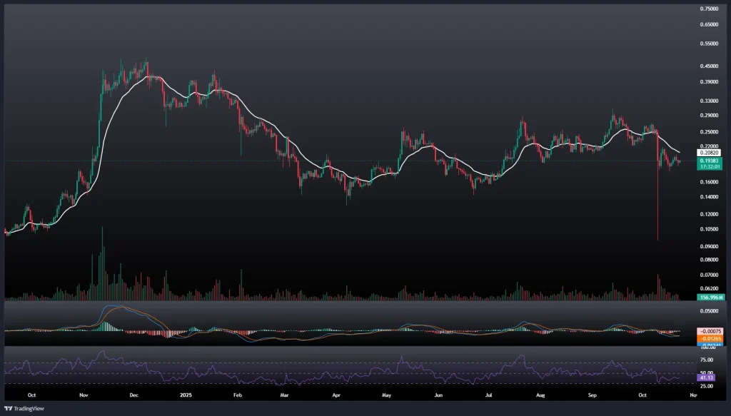 تحلیل و پیش بینی قیمت دوج کوین 1 آبان 1404