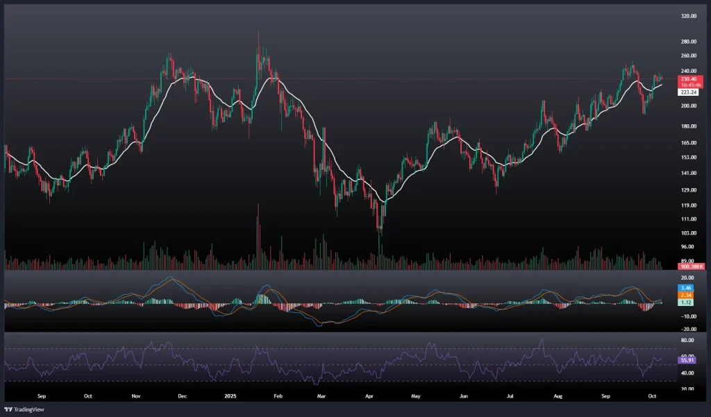 تحلیل و پیش بینی قیمت سولانا 15 مهر 1404