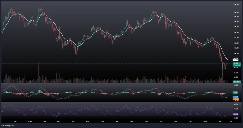 تحلیل و پیش بینی قیمت سولانا 28 بهمن 1404